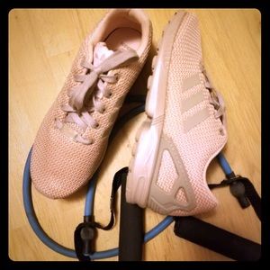 Pink & Grey Originals Adidas ZX Flux - Women’s